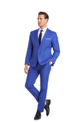 Cargar la imagen en la vista de la galería, Two Button Wedding 2 Pieces Men's Suits Jacket+Pants
