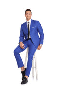 Cargar la imagen en la vista de la galería, Two Button Wedding 2 Pieces Men's Suits Jacket+Pants
