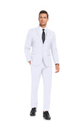 Bild in Galerie-Betrachter laden, Two Button Wedding 2 Pieces Men's Suits Jacket+Pants
