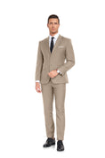 Cargar la imagen en la vista de la galería, Two Button Wedding 2 Pieces Men's Suits Jacket+Pants
