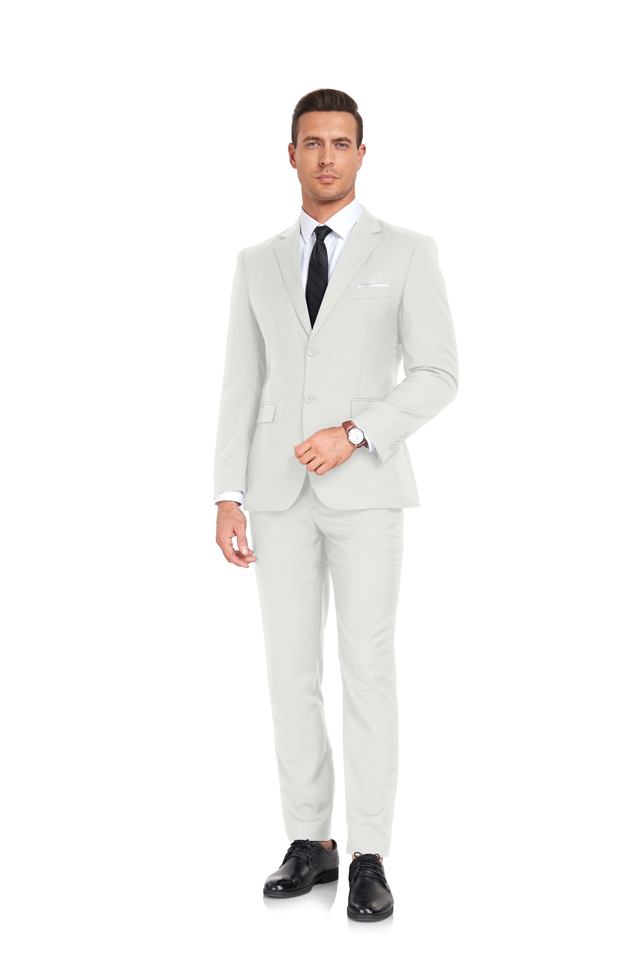 Two Button Wedding 2 Pieces Men's Suits Jacket+Pants