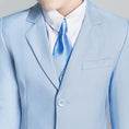 Gallery viewerに画像を読み込む, Light Blue Kid Boys Classic 5 Piece Boys Suits
