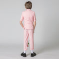 Load image into Gallery viewer, Pink Slim Fit Formal Party Wedding 4 Piece Suit
