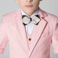 Cargar la imagen en la vista de la galería, Pink Slim Fit Formal Party Wedding 4 Piece Suit
