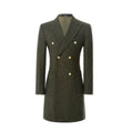 Charger l'image dans la visionneuse de la galerie, Men's Coat Winter Double Breasted Long Coat 2778
