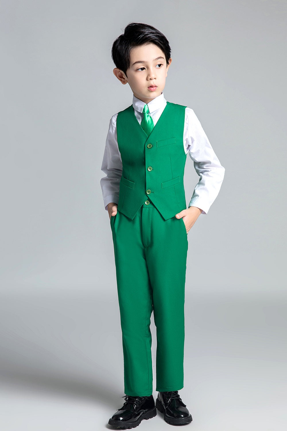 Colorful 5 Piece Boys Suits（MORE COLORS+)