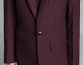 Load image into Gallery viewer, Purple Red Fashion 5 Piece Boys Suits
