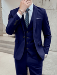 Cargar la imagen en la vista de la galería, Men's Wedding Suits Business Formal Work Wear Suits 3 Piece Suits
