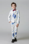 Cargar la imagen en la vista de la galería, Unique Design Slim Fit Modern 5 Piece Boys Suits
