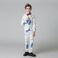 Cargar la imagen en la vista de la galería, Unique Design Slim Fit Modern 5 Piece Boys Suits
