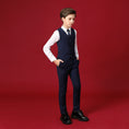 Cargar la imagen en la vista de la galería, Formal 5 Piece Boys Suits（MORE COLORS+)
