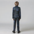 Charger l'image dans la visionneuse de la galerie, Unique Design Slim Fit Modern 5 Piece Boys Suits
