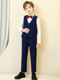 Charger l'image dans la visionneuse de la galerie, Formal 5 Piece Boys Suits（MORE COLORS+)
