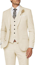 Load image into Gallery viewer, Formal Business Wedding Groom Prom Party 3 Piece Mens Suit
