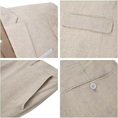 Cargar la imagen en la vista de la galería, Summer Casual Linen 3 Piece Boys Suit Jacket Vest Pant Set
