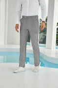 Cargar la imagen en la vista de la galería, Seersucker Striped Men's Summer Pants
