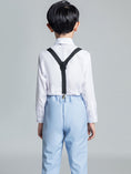 Cargar la imagen en la vista de la galería, Light Blue Kid Boys Classic 5 Piece Boys Suits
