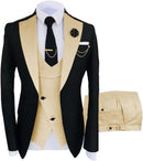 Fashion Slim Fit Wedding Prom 3 Piece Mens Suits