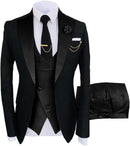 Fashion Slim Fit Wedding Prom 3 Piece Mens Suits