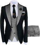 Fashion Slim Fit Wedding Prom 3 Piece Mens Suits