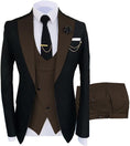 Cargar la imagen en la vista de la galería, Fashion Slim Fit Wedding Prom 3 Piece Mens Suits
