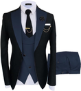 Cargar la imagen en la vista de la galería, Fashion Slim Fit Wedding Prom 3 Piece Mens Suits
