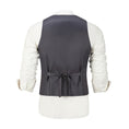 Gallery viewerに画像を読み込む, Grey Stripe Men's Vest for Party, Wedding and Business
