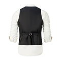 Gallery viewerに画像を読み込む, Black Stripe Men's Vest for Party, Wedding and Business
