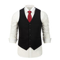 Charger l'image dans la visionneuse de la galerie, Black Stripe Men's Vest for Party, Wedding and Business
