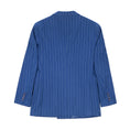 Bild in Galerie-Betrachter laden, Royal Blue Stripe Men's Double Breasted Blazer for Party, Wedding and Business
