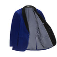 Bild in Galerie-Betrachter laden, Royal Blue Velvet 2 Piece Men's Formal Suits With Jacket Pants
