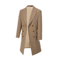 Gallery viewerに画像を読み込む, Men's Wool Coat Winter Double Breasted Long Coat 2775
