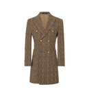 Men's Wool Coat Winter Double Breasted Long Coat 2780