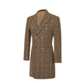 Cargar la imagen en la vista de la galería, Men's Wool Coat Winter Double Breasted Long Coat 2780
