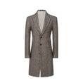 Cargar la imagen en la vista de la galería, Men's Wool Coat Winter Trench Long Coat With Pockets 2774
