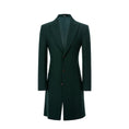 Gallery viewerに画像を読み込む, Men's Wool Coat Winter Trench Long Coat With Pockets 2773
