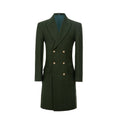 Charger l'image dans la visionneuse de la galerie, Men's Wool Coat Winter Double Breasted Long Coat 2776
