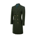 Load image into Gallery viewer, Men's Wool Coat Winter Double Breasted Long Coat 2776
