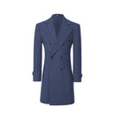 Men's Coat Winter Double Breasted Long Coat 2770