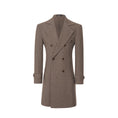 Cargar la imagen en la vista de la galería, Men's Coat Winter Double Breasted Long Coat 2770
