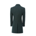 Charger l'image dans la visionneuse de la galerie, Men's Wool Coat Winter Double Breasted Long Coat 2779
