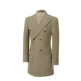 Load image into Gallery viewer, Men's Wool Coat Winter Double Breasted Long Coat 2769
