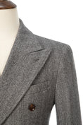 Load image into Gallery viewer, Men's Wool Coat Winter Double Breasted Long Coat 2769
