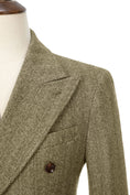 Cargar la imagen en la vista de la galería, Men's Wool Coat Winter Double Breasted Long Coat 2769
