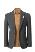 Load image into Gallery viewer, Classical Retro Herringbone 2 Pieces Mens Suits With Pockets 2783
