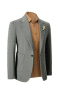 Load image into Gallery viewer, Classical Retro Herringbone 2 Pieces Mens Suits With Pockets 2783
