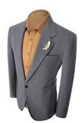 Load image into Gallery viewer, Classical Retro Herringbone 2 Pieces Mens Suits With Pockets 2783
