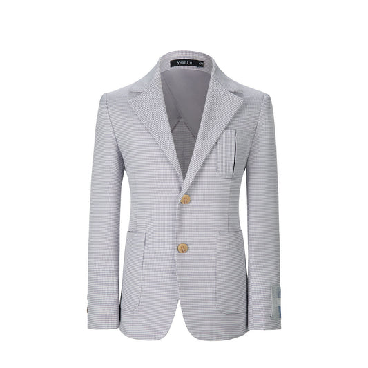 Designer Style New Men's Two Button Stripe Blazer