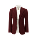 Winter Corduroy Peak Lapel 2 Pieces Men's Suits Jacket+Pants 2786