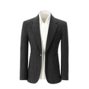 Classical One Button Corduroy Suit 2 Pieces Men's Suits Jacket+Pants 2787